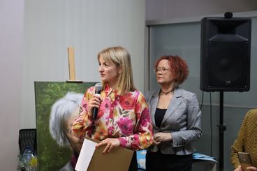 Inscenizacja z udziałem uczniów wieluńskich szkół w Bibliotece Miejskiej - dotyczyła Nagrody Nobla